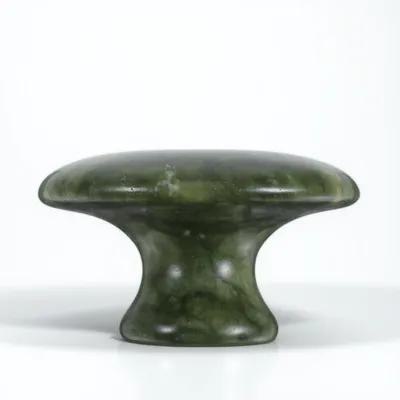 Spa Massager - Mushroom Shaped Jade Massage Stone Smooth