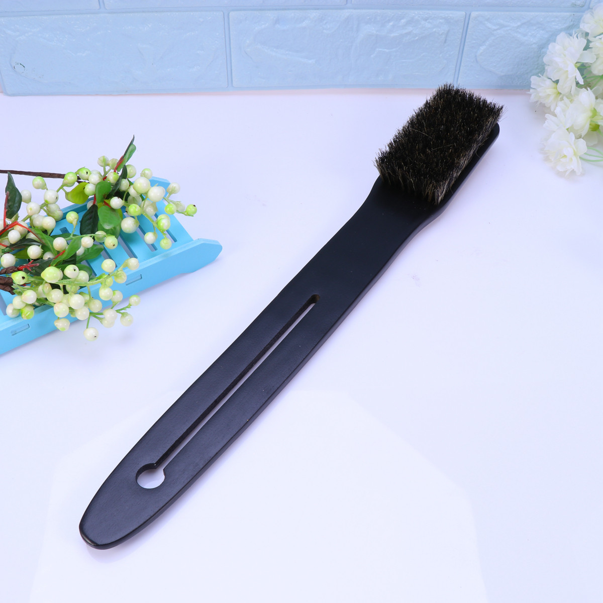 Body Brush - 2Pcs Long Handle Bath Brush Natural