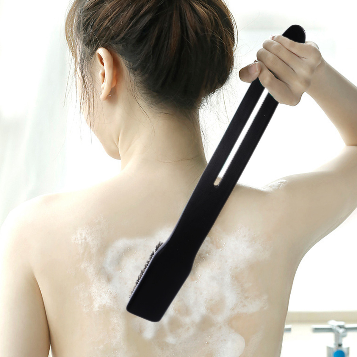 2Pcs Long Handle Bath Brush Na - Body Brush ulasan dan harga
