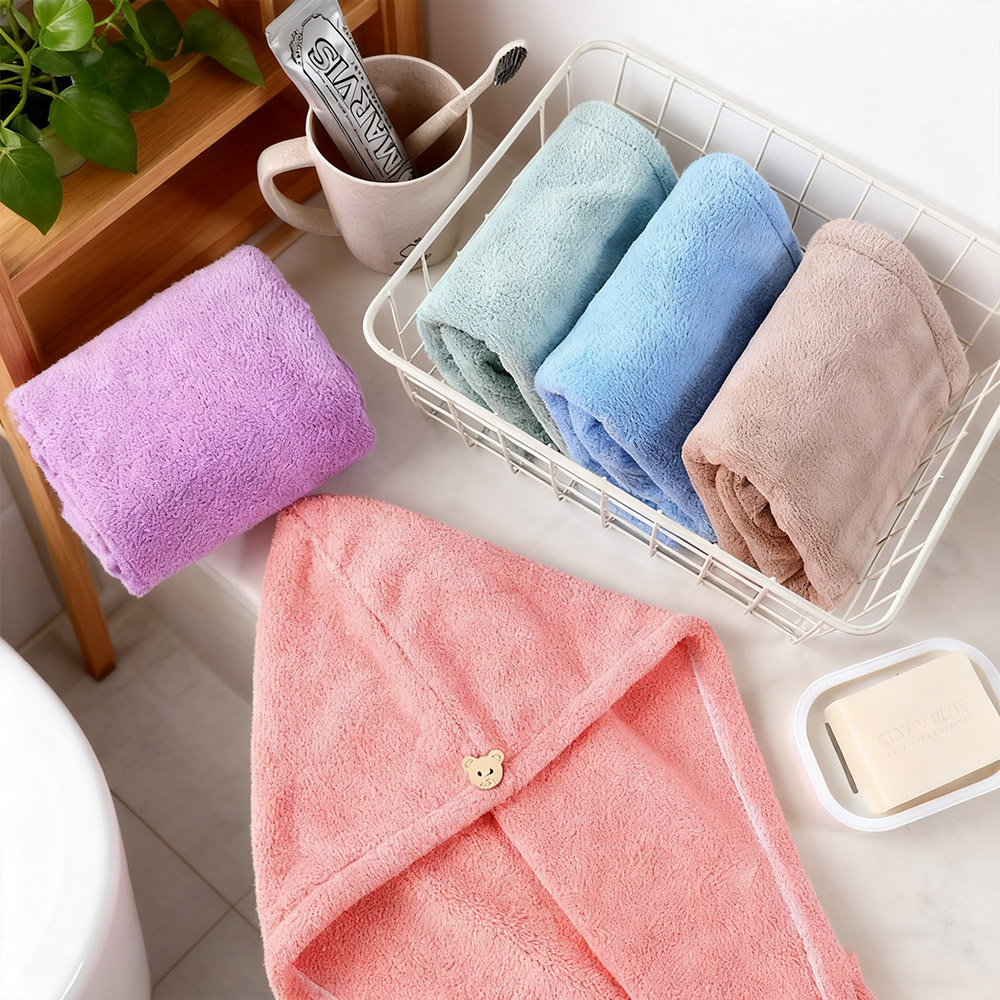 Women Long Hair Quick-Dry Hair - Spa Towel ulasan dan harga