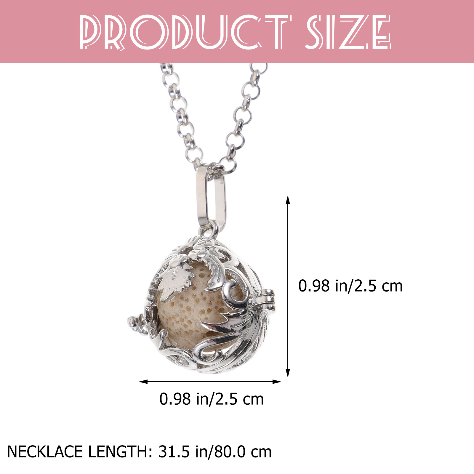 Essential Oil Diffuser Necklac - Aromatherapy Diffuser ulasan dan harga