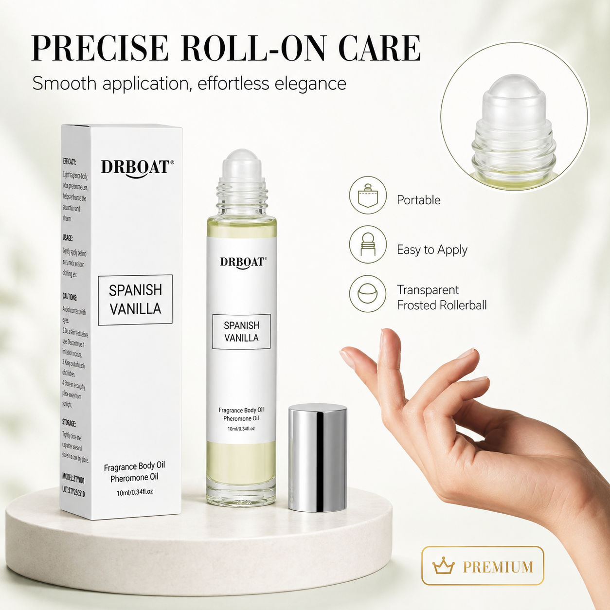 White Oud Pheromone Body Oil 1 - Body Oil ulasan dan harga