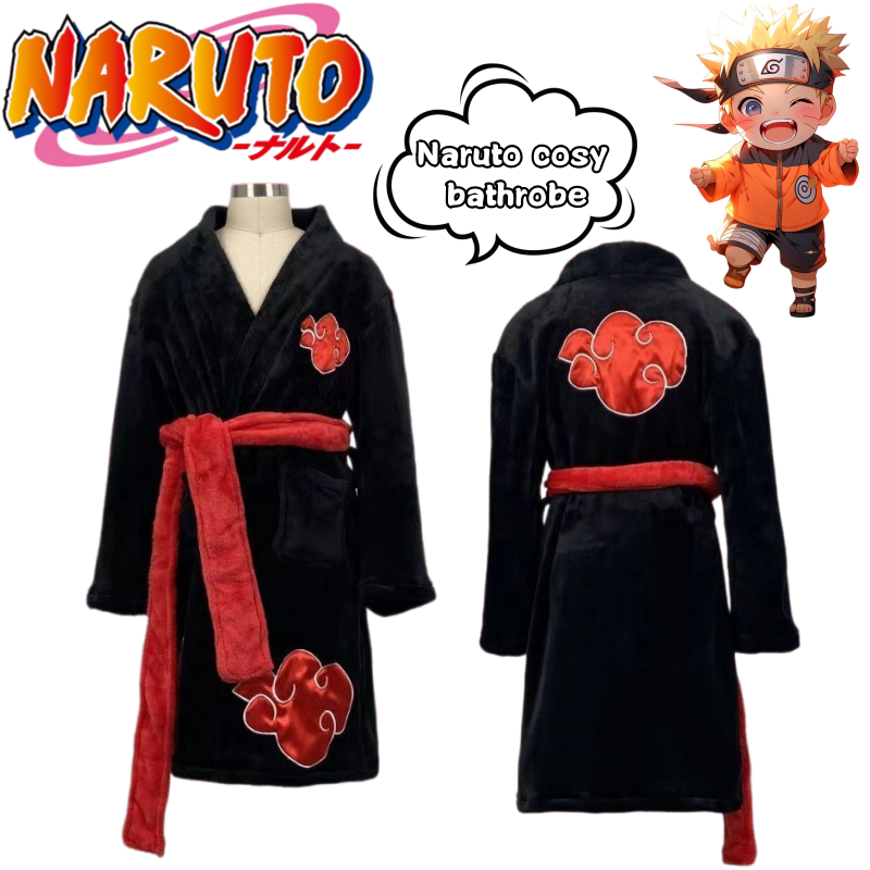 New Naruto Uzumaki Naruto Velv - Bathrobe ulasan dan harga