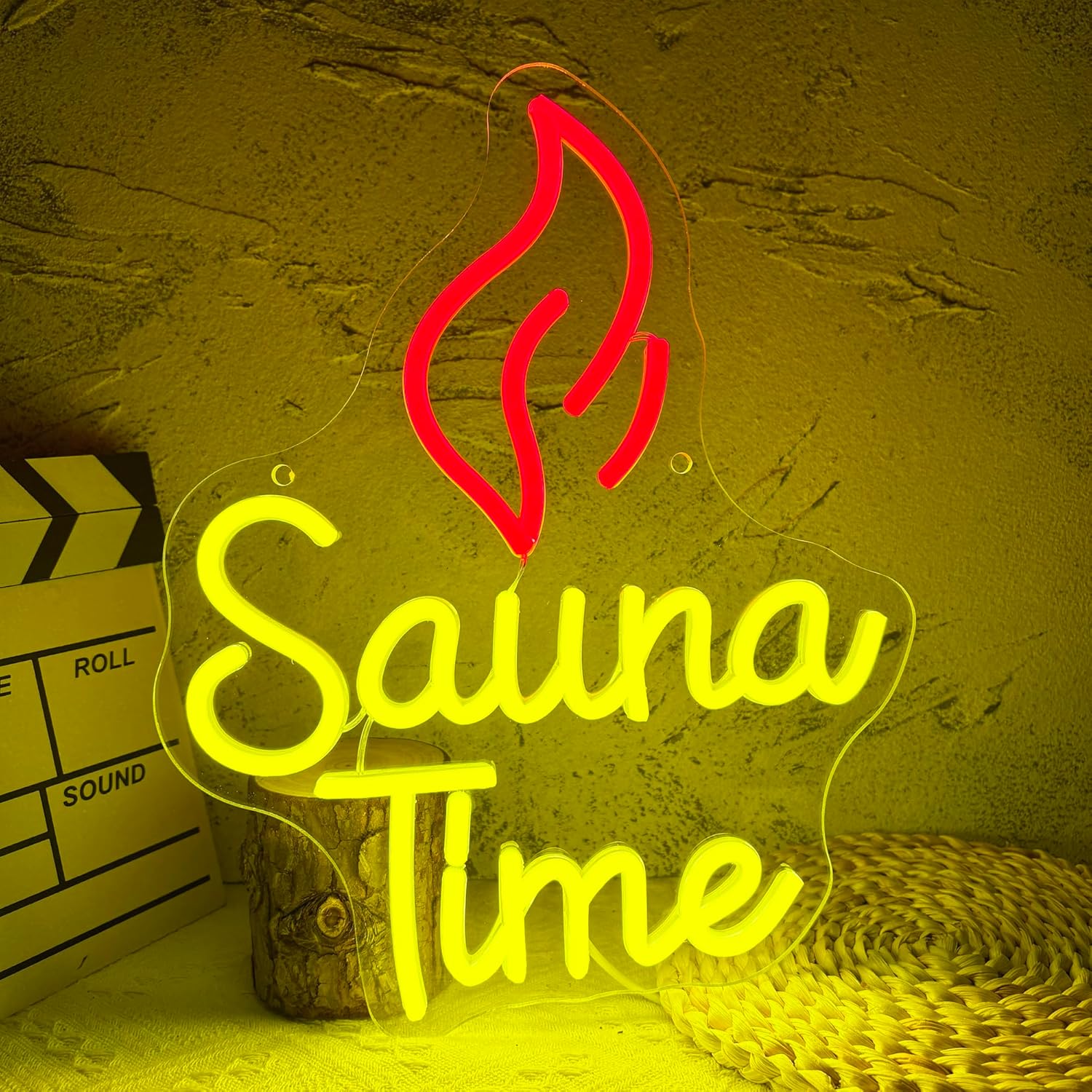 Sauna Time Neon Sign Home Spa  - Spa Wellness Gym ulasan dan harga