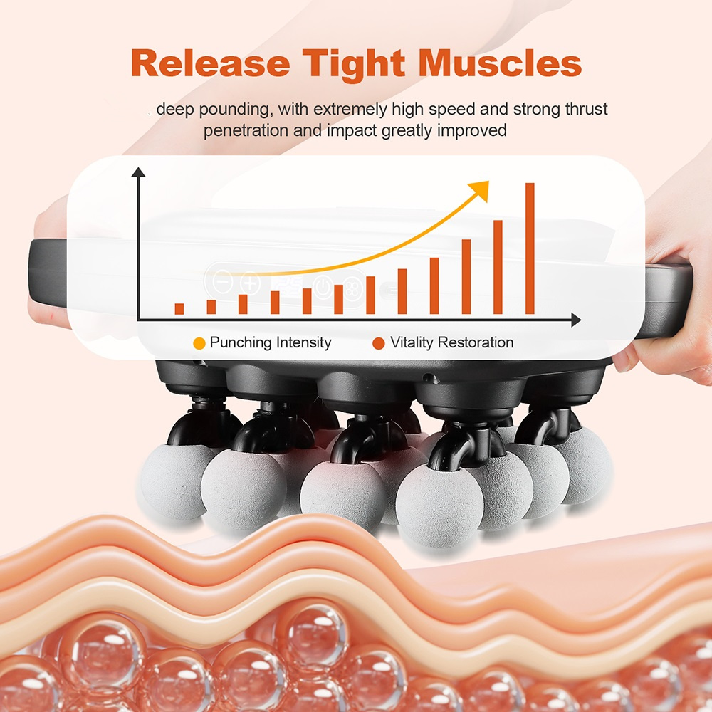 16-Head Fascia Gun High-Freque - Massage Gun ulasan dan harga
