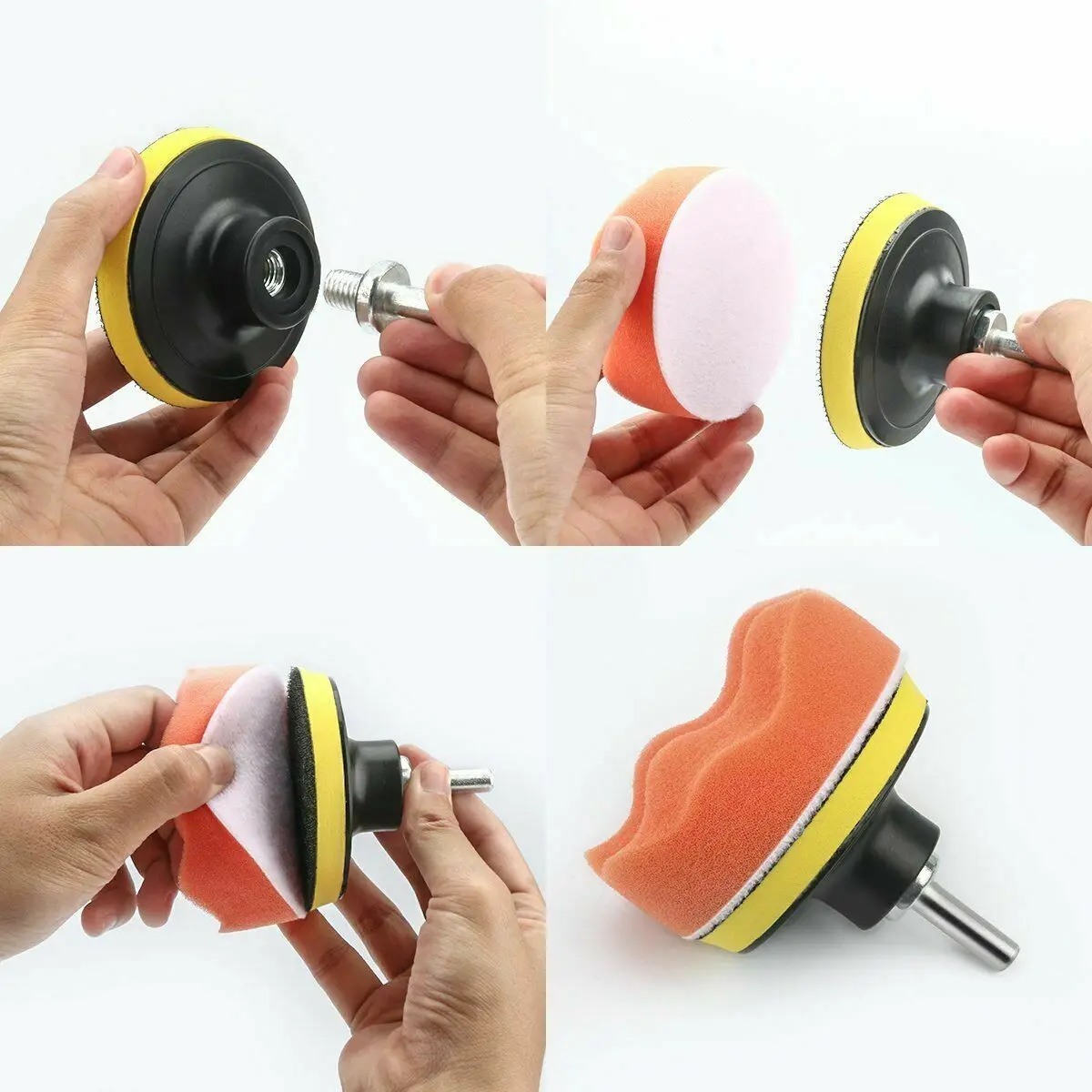 11PCS Car Polishing Sponge Pad - Wax Warmer ulasan dan harga