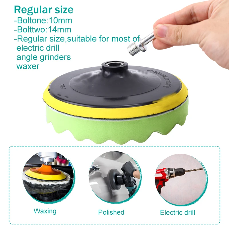 11PCS Car Polishing Sponge Pad - Wax Warmer ulasan dan harga
